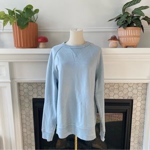 Banana Republic men’s crew neck light blue size l